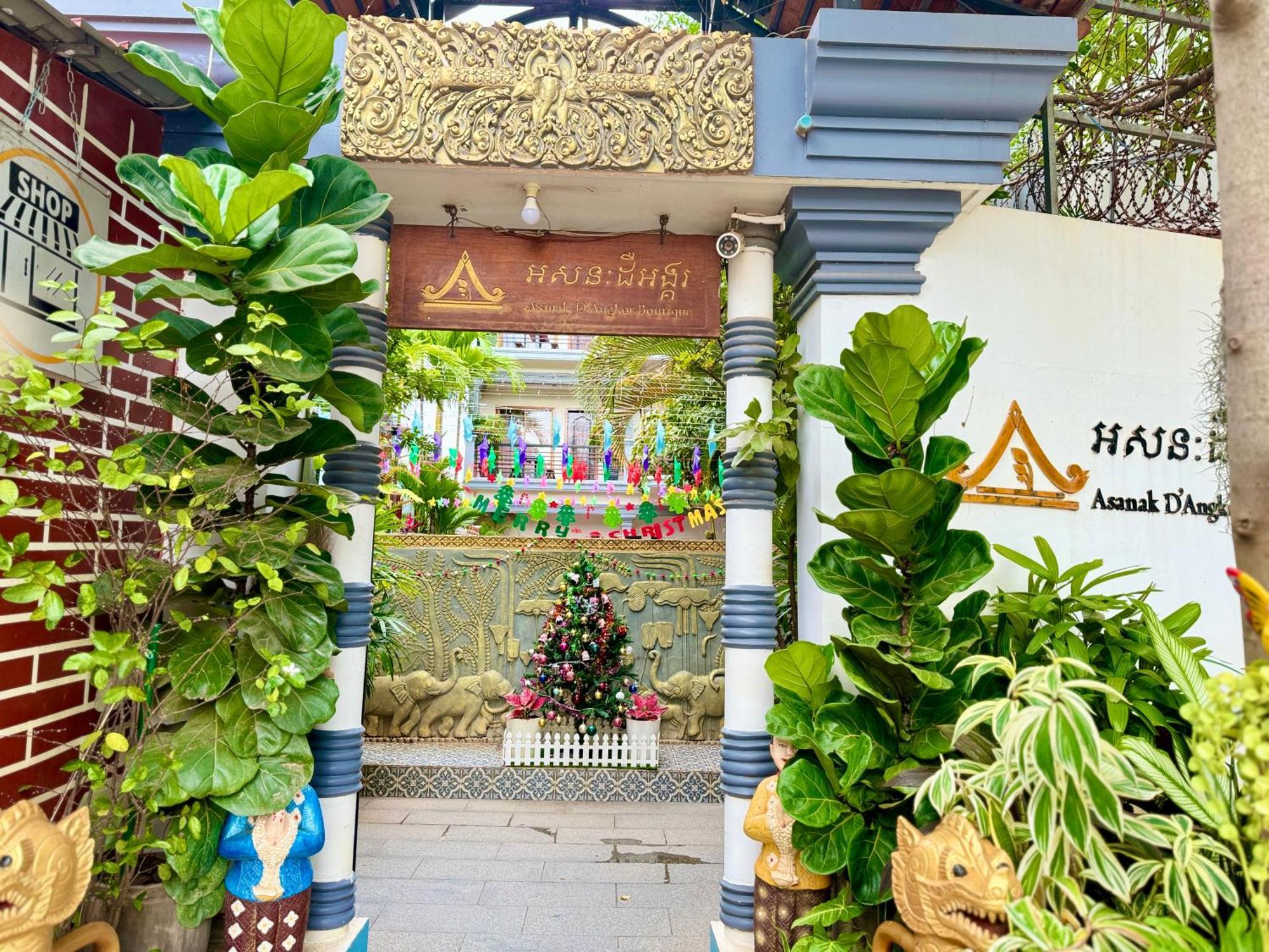 Asanak D'Angkor Boutique Hotel Sziemreap Kültér fotó