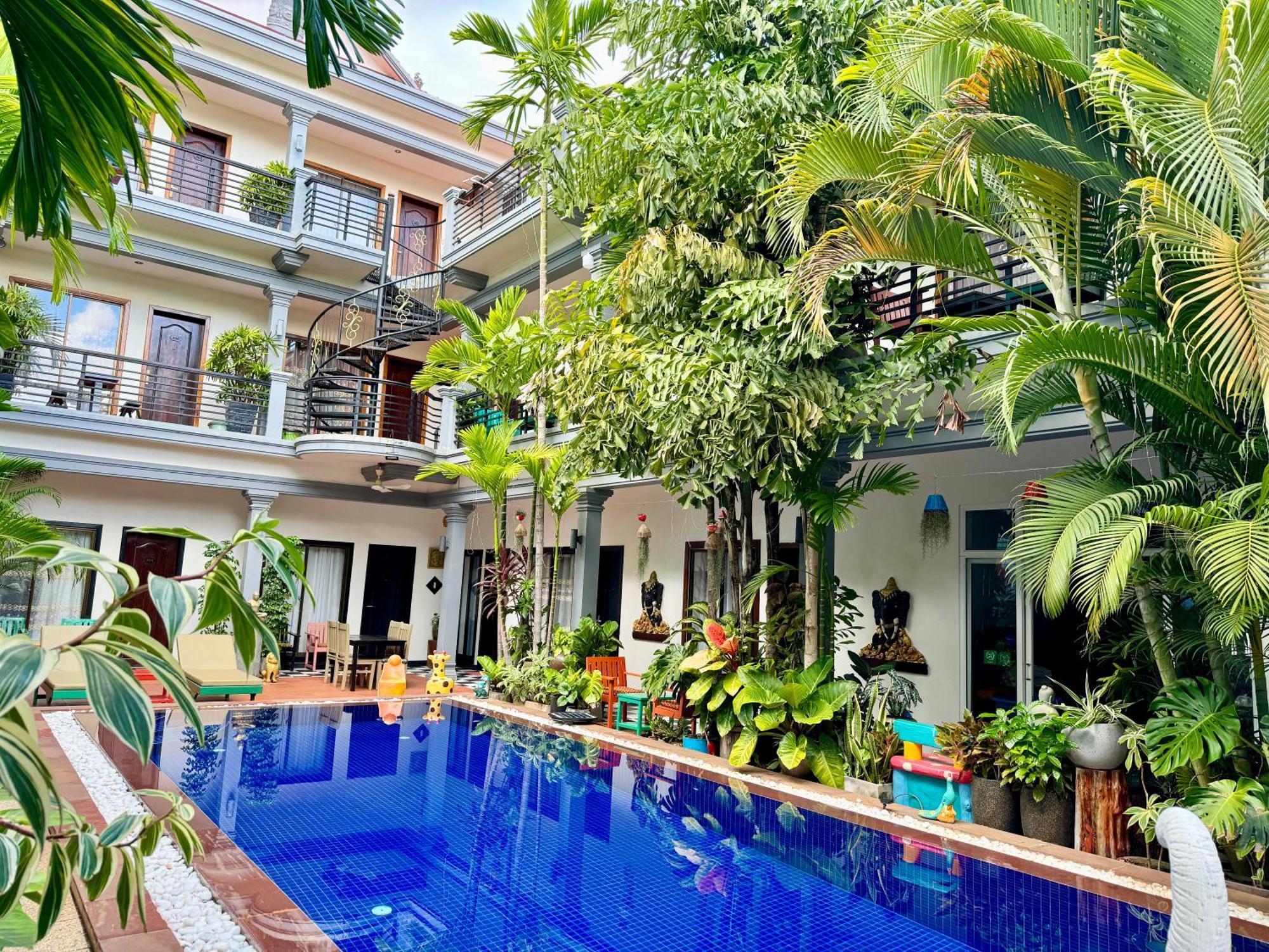 Asanak D'Angkor Boutique Hotel Sziemreap Kültér fotó
