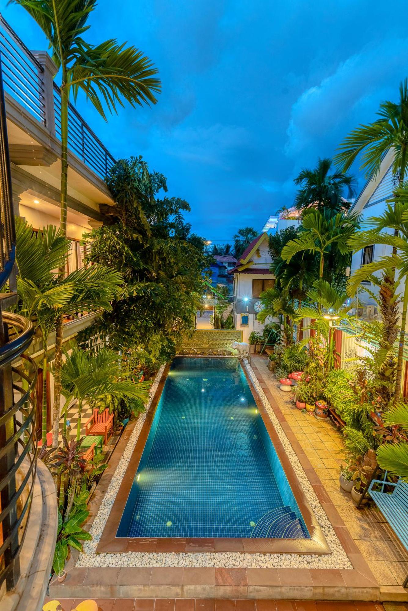 Asanak D'Angkor Boutique Hotel Sziemreap Kültér fotó