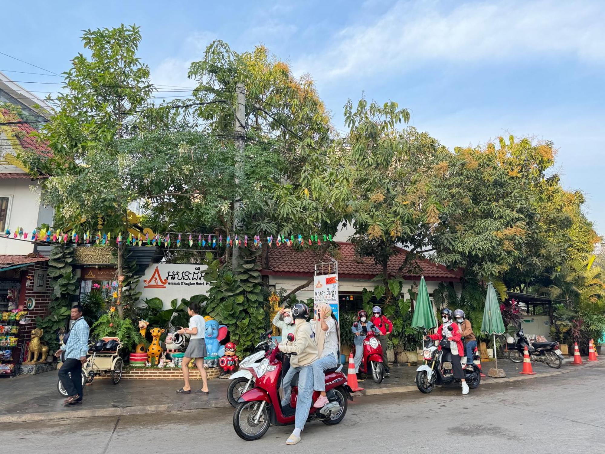 Asanak D'Angkor Boutique Hotel Sziemreap Kültér fotó