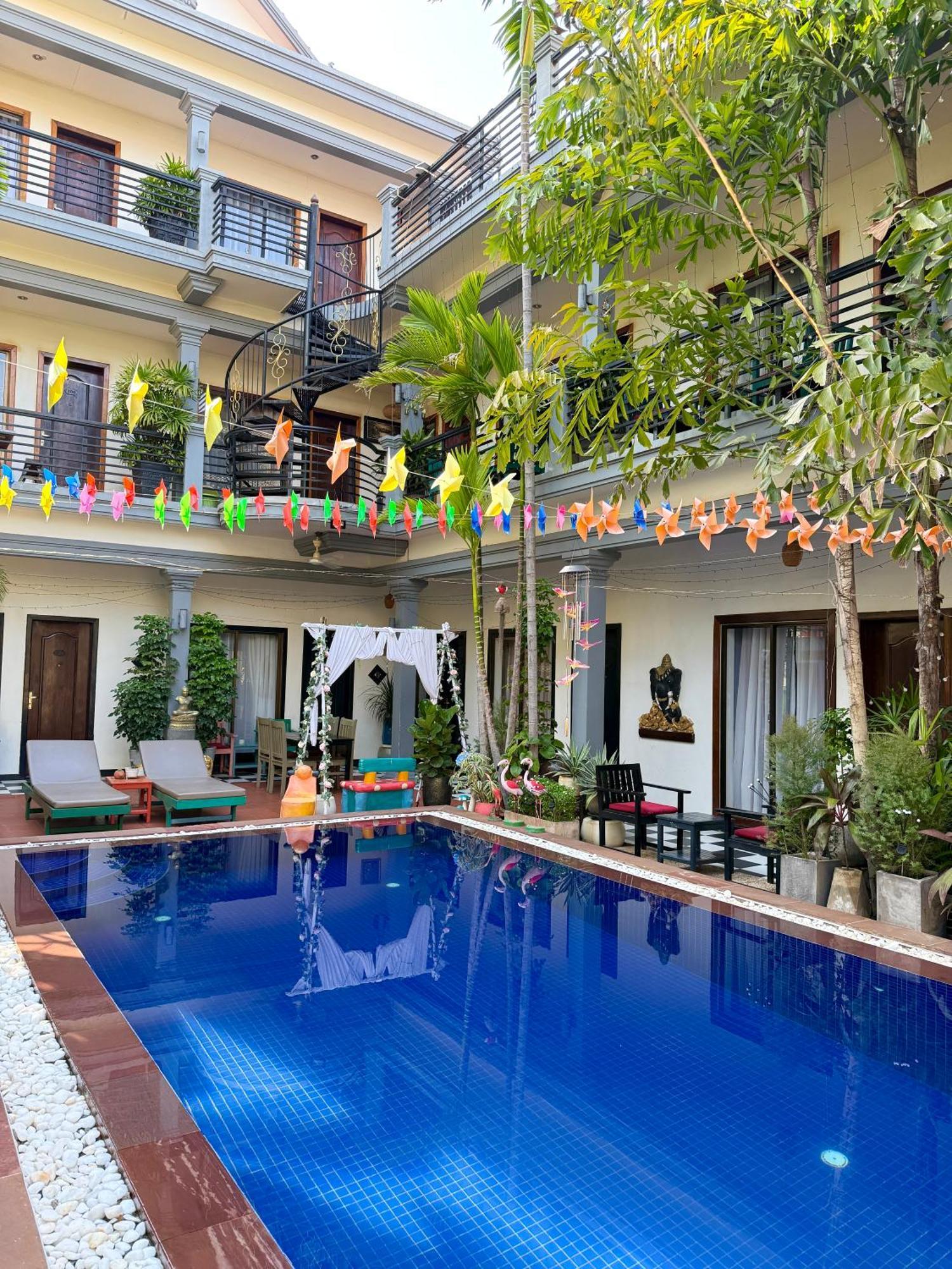 Asanak D'Angkor Boutique Hotel Sziemreap Kültér fotó